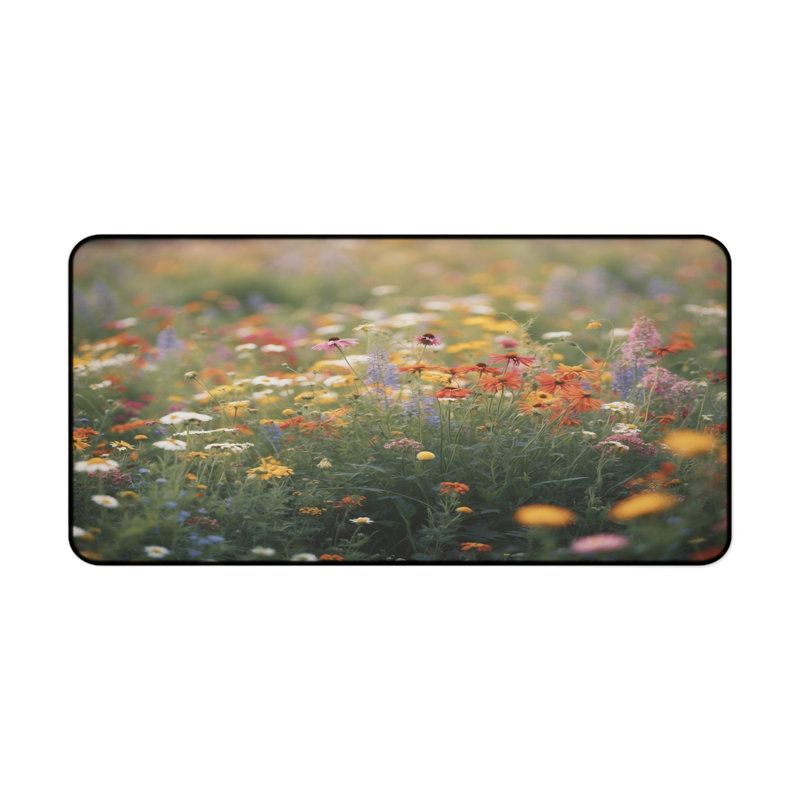 Polyester Desk Pad, 14.4x12.1