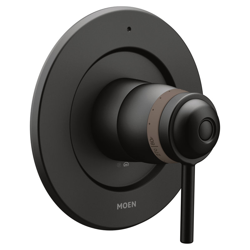 Align ExactTemp Tub/Shower Trim Kit without Valve, Matte Black