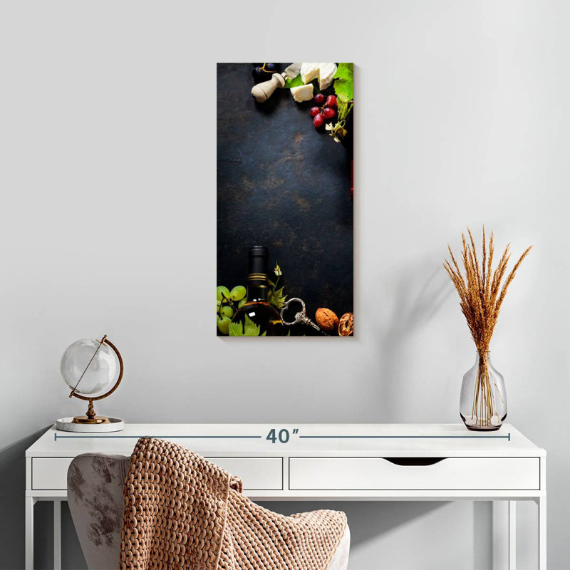 Table de vin, H 24 po x l 12 po