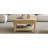 Square Fluted Lift-Top Coffee Table with Hidden & Open Storage-910848668
