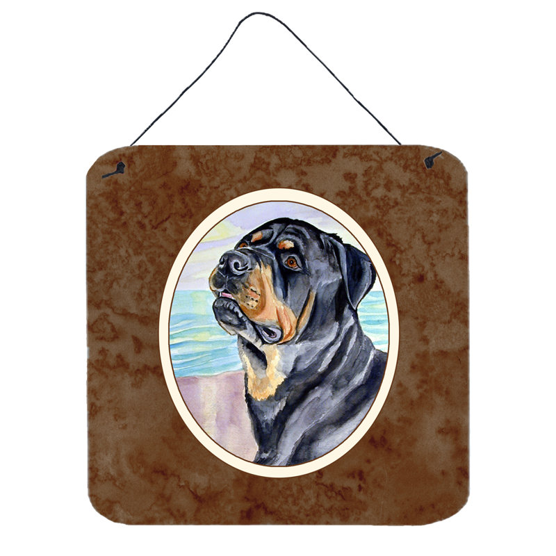 Décoration murale rottweiler