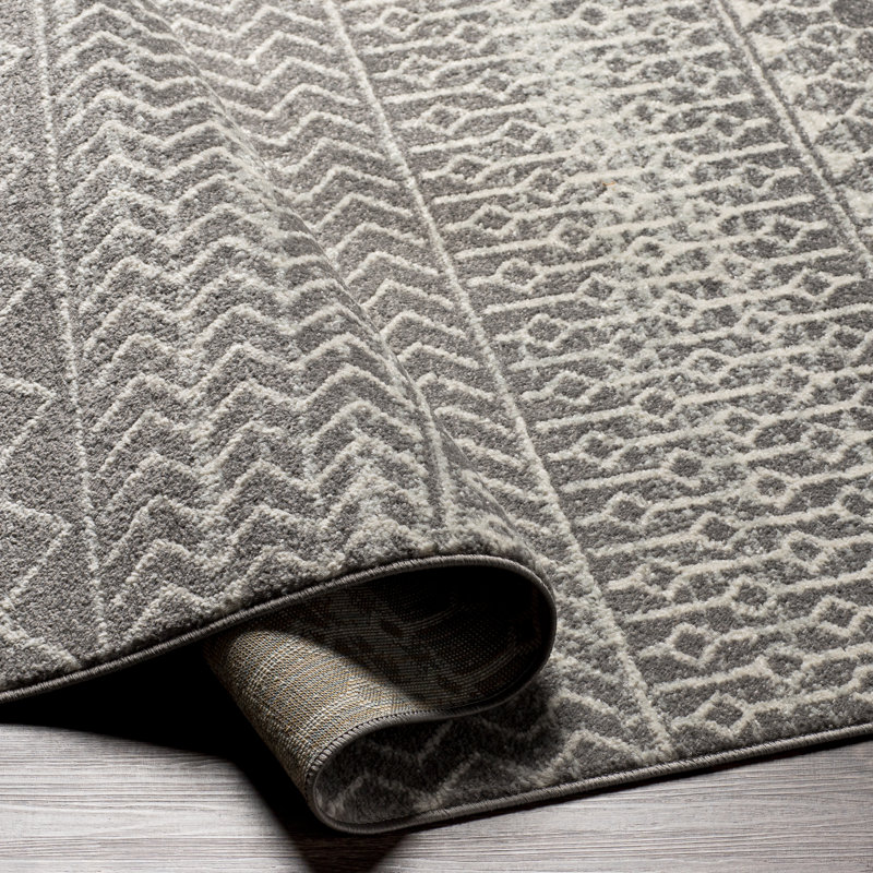 Keyawna Geometric Indoor Rug, Rectangle 9' x 12'