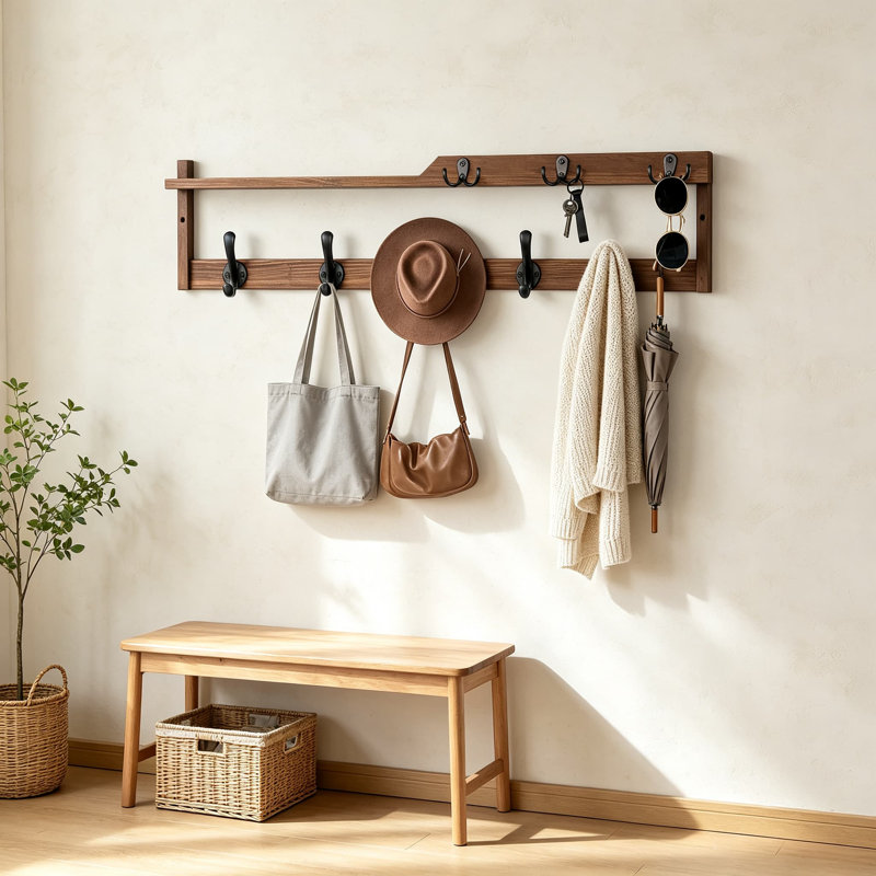 Portemanteaux mural, Brown