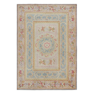 One-of-a-Kind 9’10”x12’11” Hand Knotted Area Rug