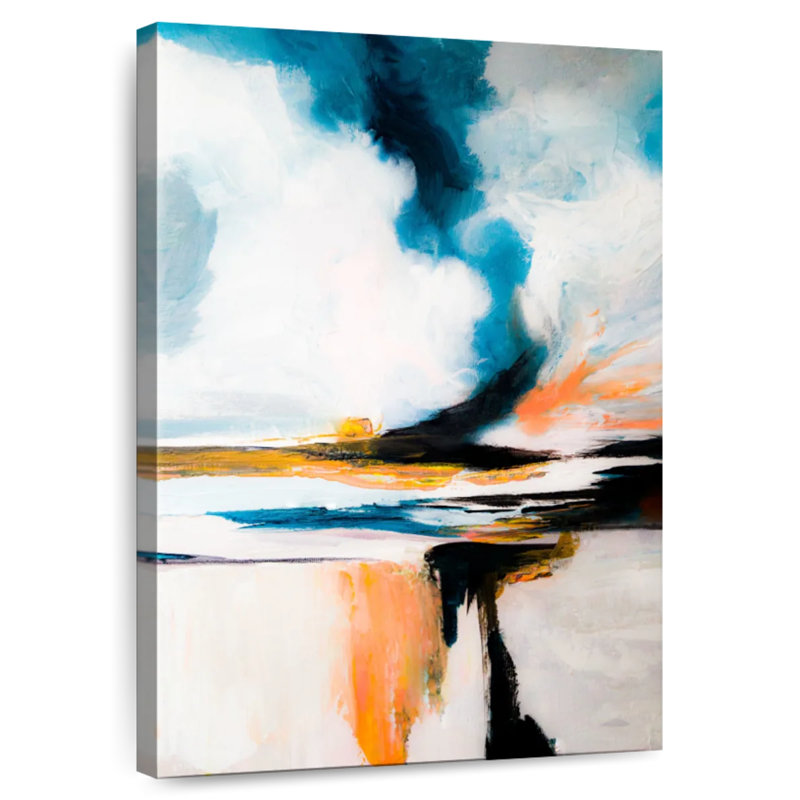 Avery Abstract Overflow, 45" H x 30" W