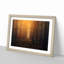 Forest at Sunset in Abstract - Picture Frame Painting Print-55723507-55723506