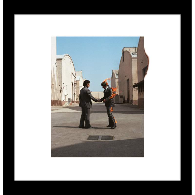 Pink Floyd - Wish You Were Her 12 x 12 Under Plexi, affiche encadrée