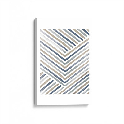 Linear Visions IV Wrapped Canvas