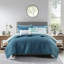 Courtepointe pour couette double / grand 8 pièces Seersucker-116011254-116011257