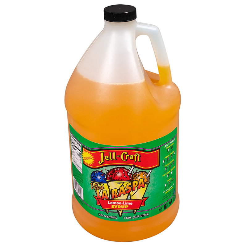 FixtureDisplays Snow Cone Sirop, Citron vert