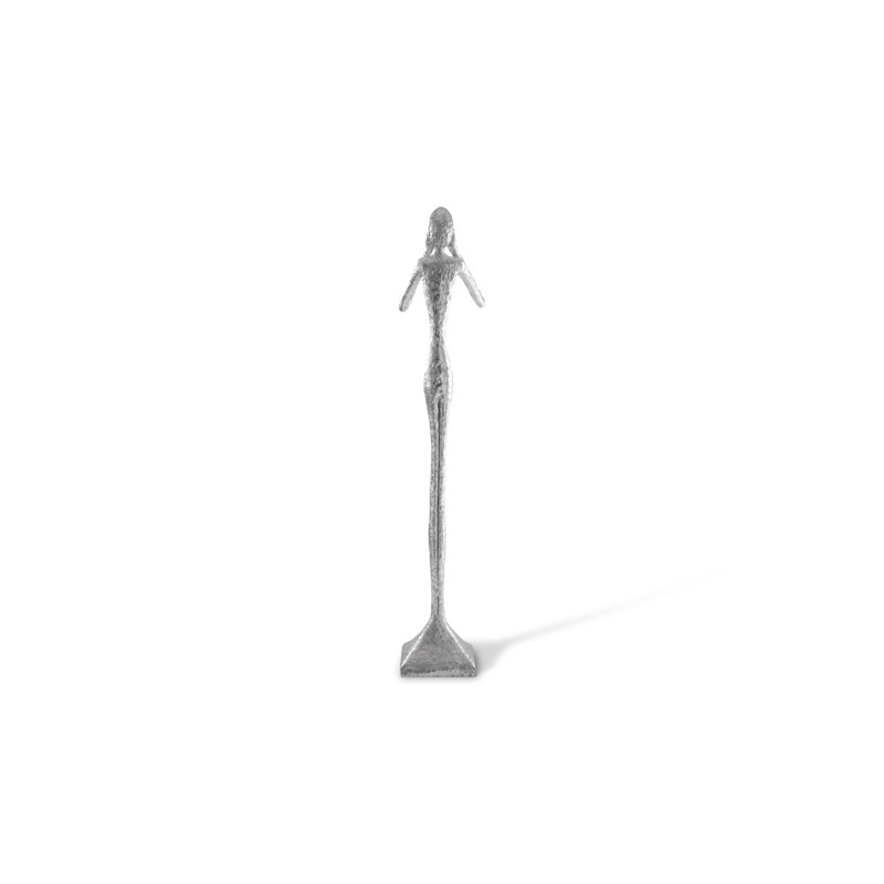 Figures See No Evil Large Skinny Silver Statue