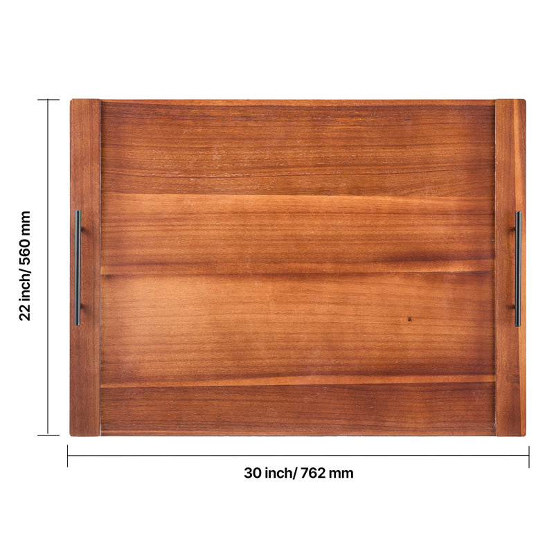 Noodle Board Stove Cover Acacia Wood Stove Top Cover Kitchen Electric Gas Stove, Brown Wood