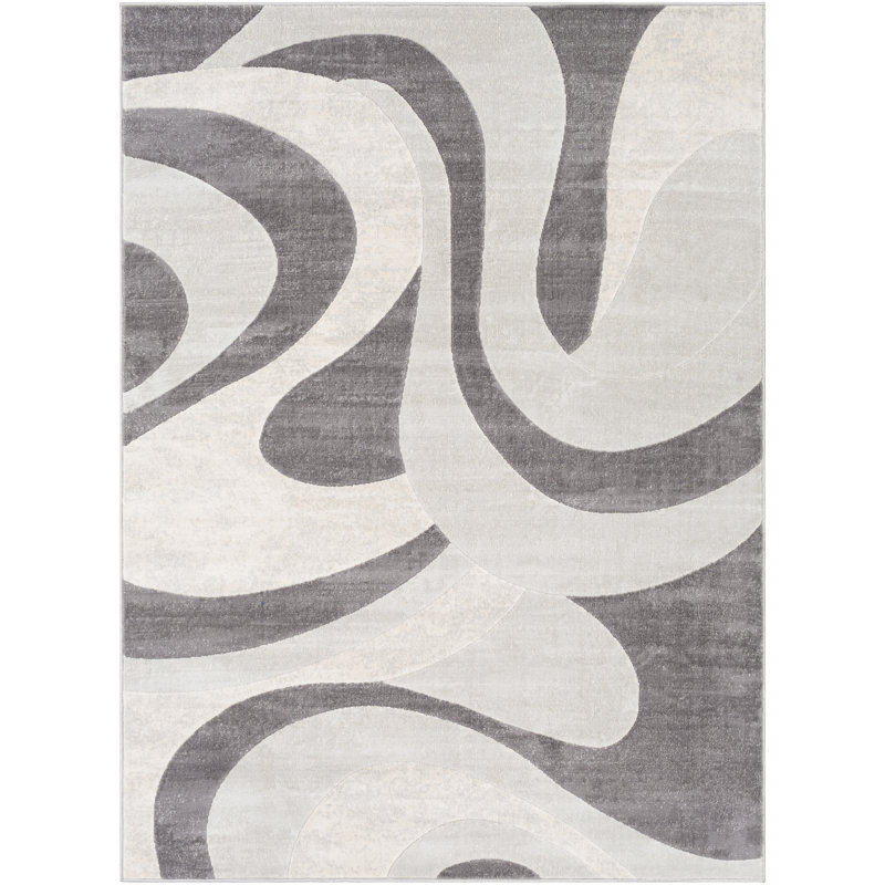 Ferrum Flatweave Abstract Indoor Rug, Rectangle 5'3" x 7'3"