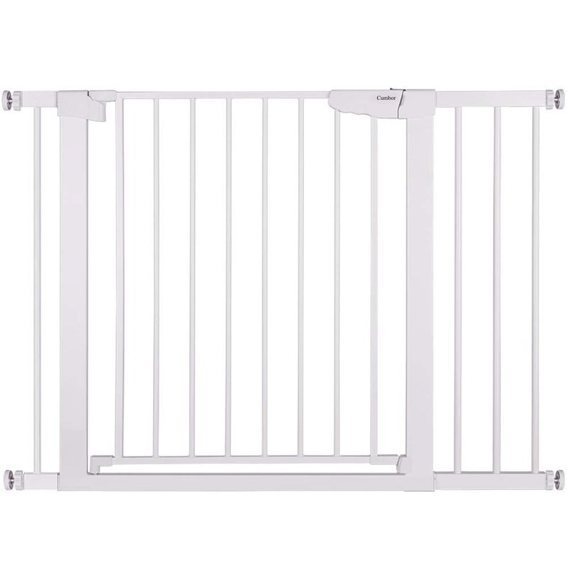 Barrière pour animaux 30 po, Blanc
