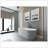 67 Inch Freestanding Solid Surface Soaking Bathtub Matte White