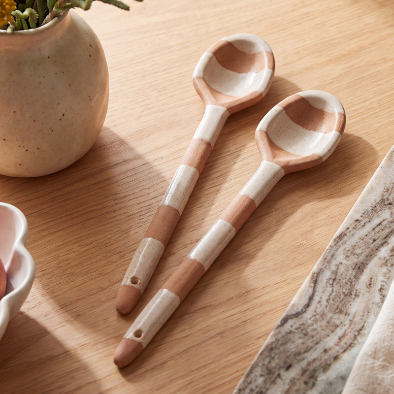 Jettie Ceramic Spoon Set