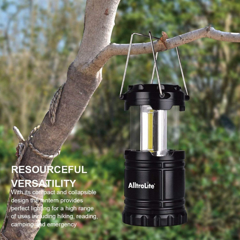 7.5'' Battery Powered Integrated LED Outdoor Lantern