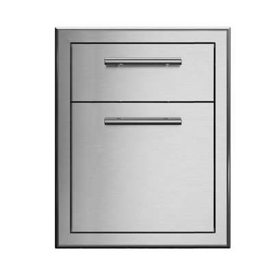 16" Stainless steel Drawers