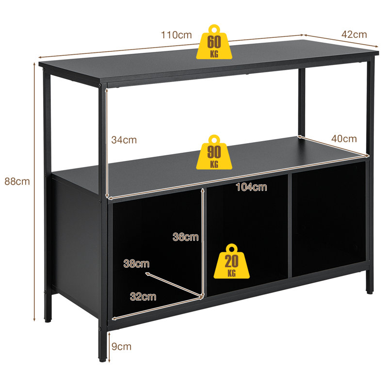 Steinmar 110cm Sideboard
