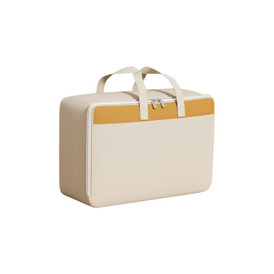 Double Zipper Storage Bags, Clothes Storage Bins Foldable Storage Containers with Reinforced Handles, Closet Organizers and Storage for Clothing, Swea
