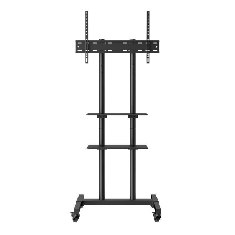 Meuble télé mobile, chariot de télé mobile pour téléviseurs de 32 à 70 pouces