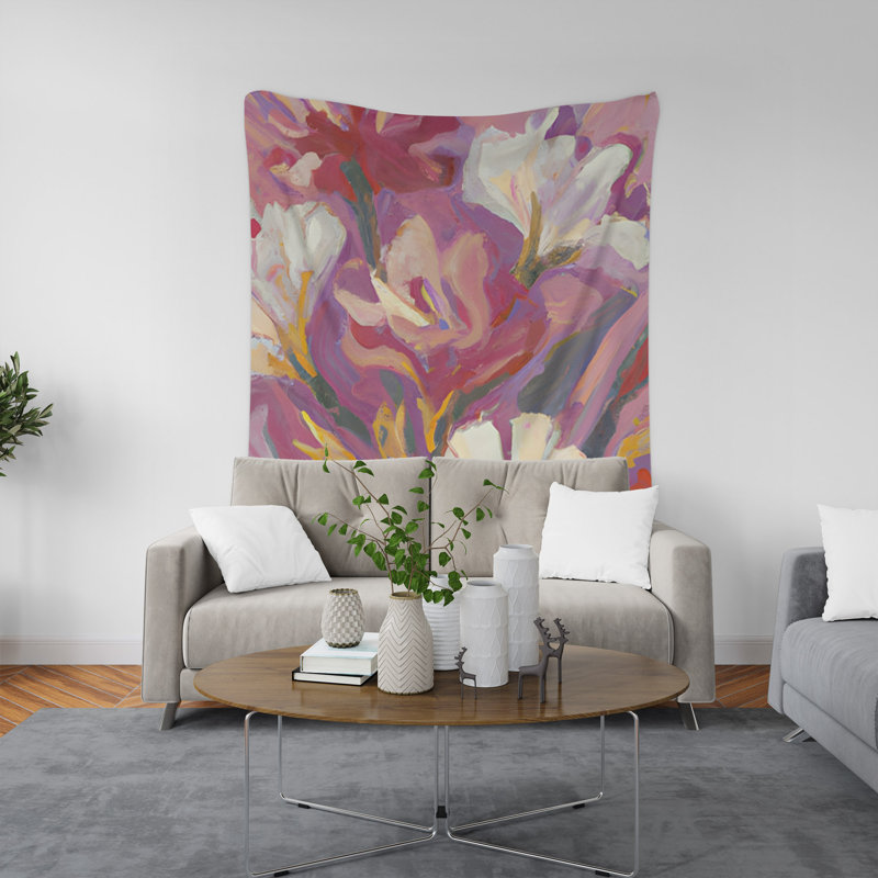Tapisserie murale, H 80 po x l 68 po