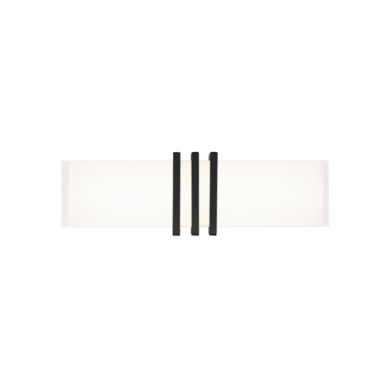 Minibar Dimmable LED Bath Bar, Black