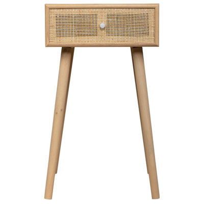 Alyona 40cm W Manufactured Wood Bedside Table