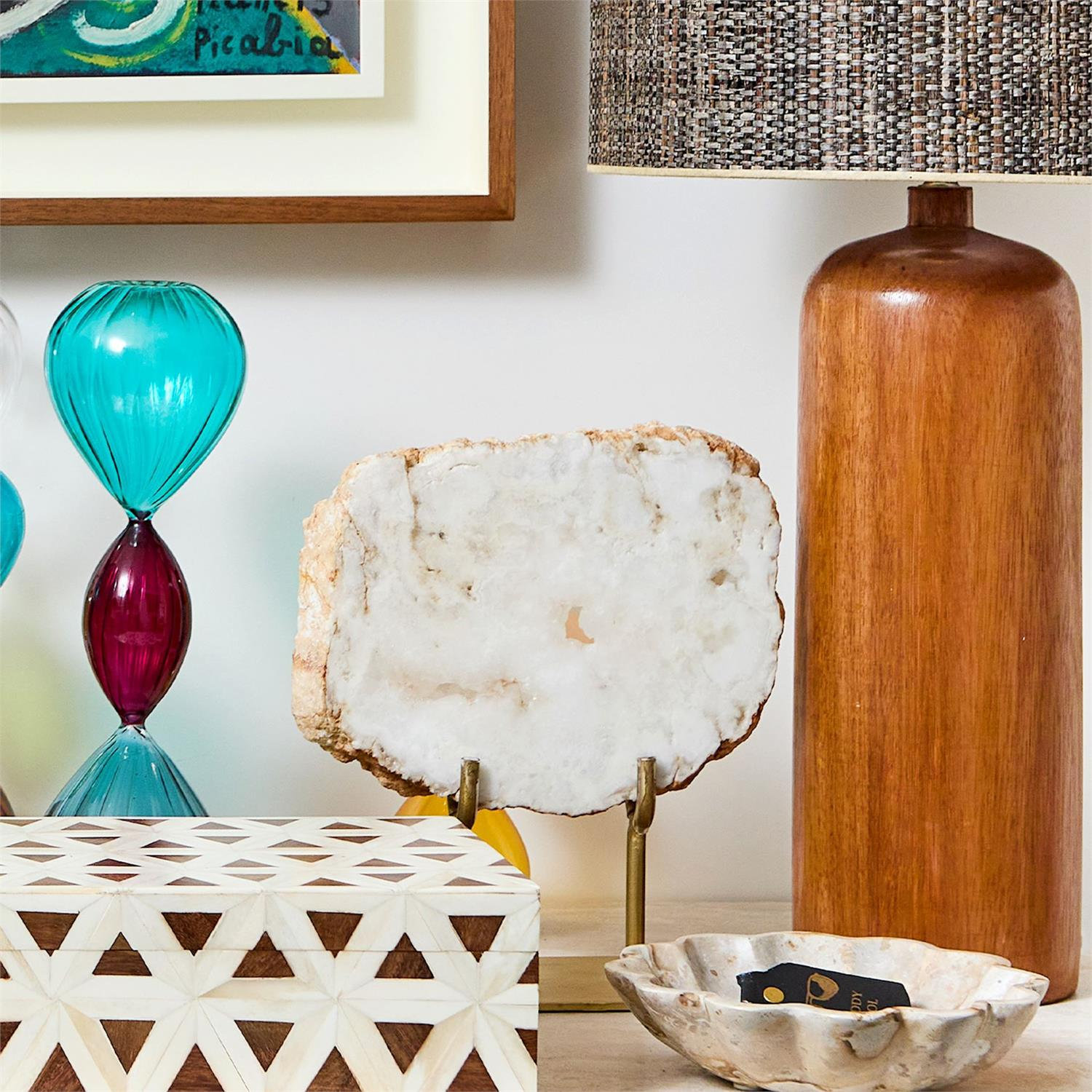 Quartz Geode Decorative Sculpture