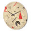 Horloge murale Triangular Design III-63891363