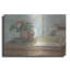 Art mural en métal de luxe 24 po x 16 po «Artist Pain Box With Flowers» par Stellar Design Studio-1524739459
