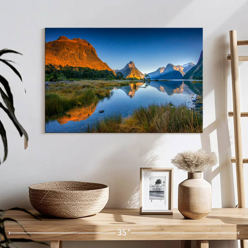 Milford Lake, 16" H x 24" W