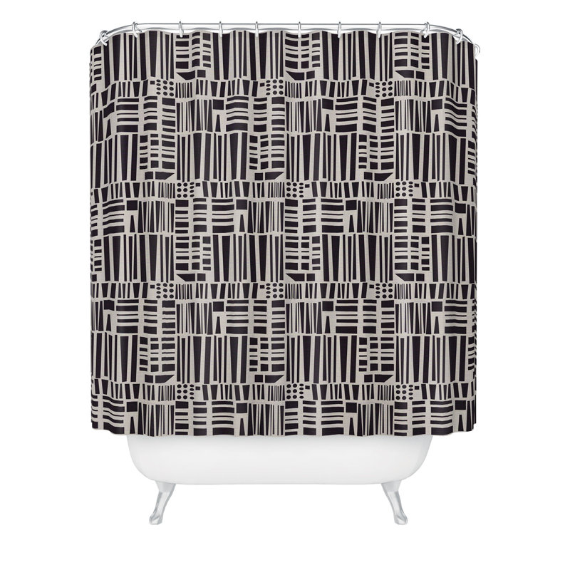 Rideau de douche Mirimo Moge, Beige Abstract 2
