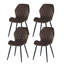 Norred Velvet Dining Chairs Upholstered seat-118794388
