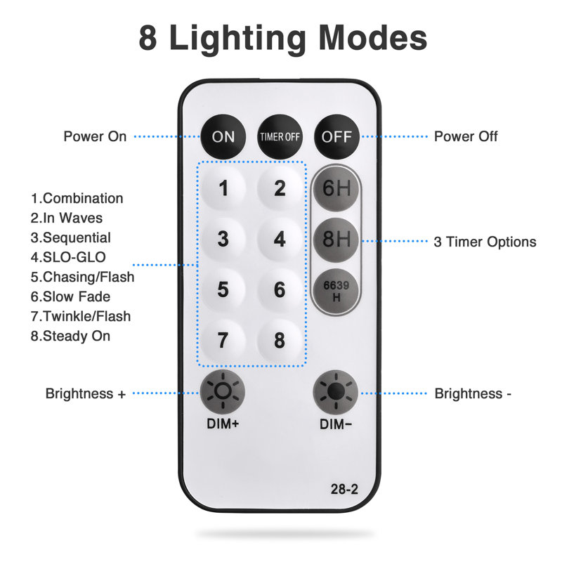 362 LED Star Lighted Tree & Branches, White