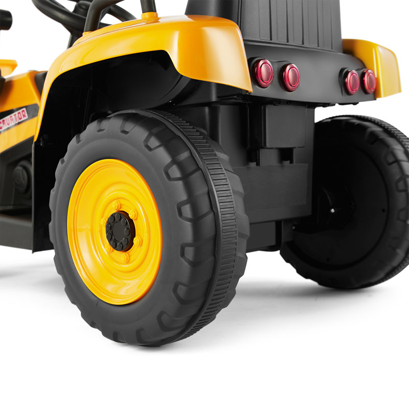 JOYLDIAS Battery Powered Ride On, Yellow