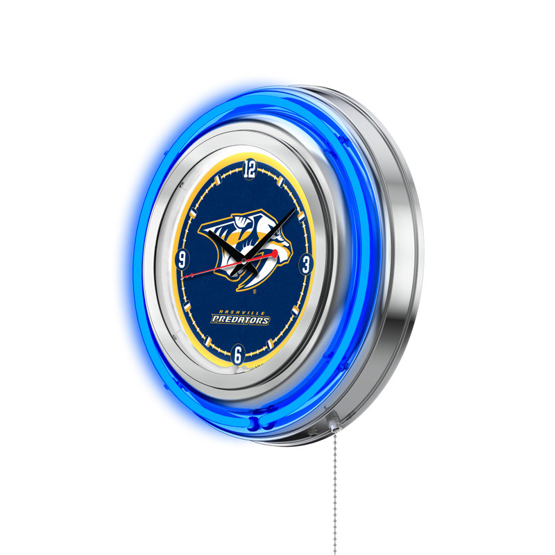 Horloge murale 15" nhl, Nashville Predators