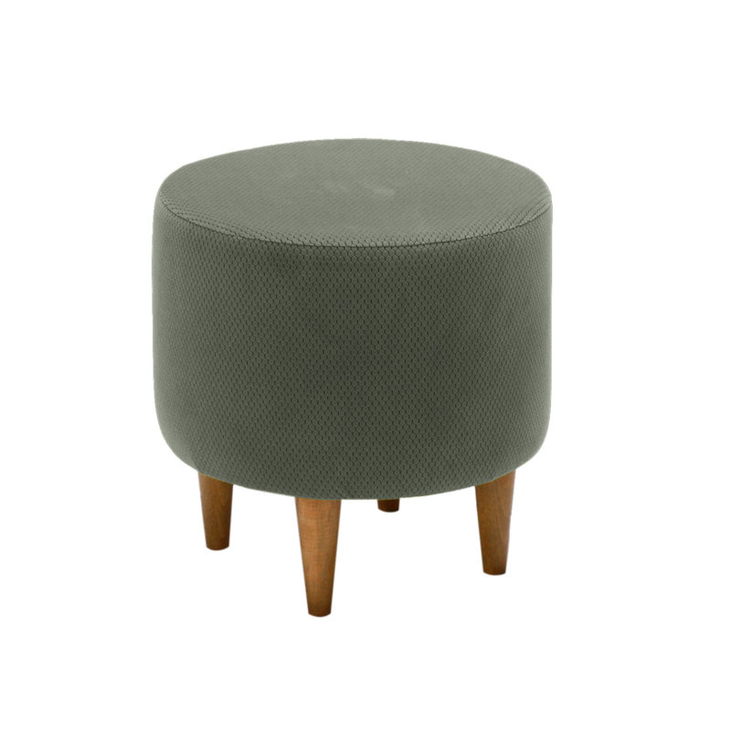 Repose-pieds Harlequin, 100% polyester vert foncé