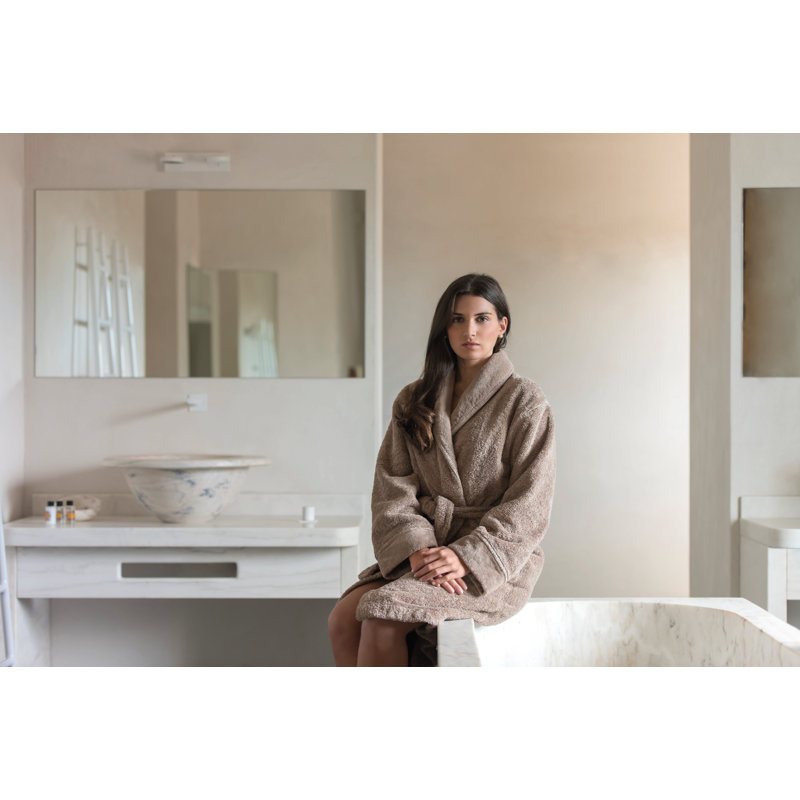 Egoist Bathrobe, L, Stone