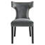 Chaises de salle à manger Curve Performance Velvet - ensemble de 2 par Modway-1830607158