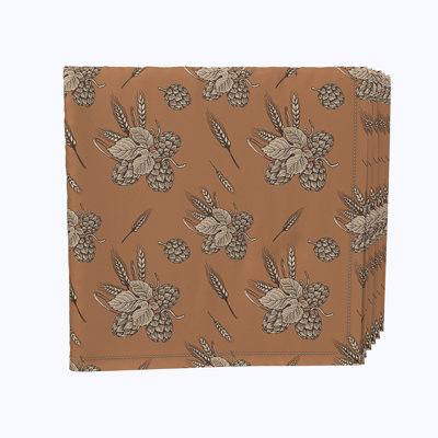 Polyester Abstract Square Napkin