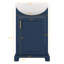 Meuble-lavabo de 20 pouces avec lavabo en céramique, cuve en céramique bombée-646547921