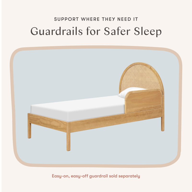 Bondi Full Bed, Twin, Honey Cane