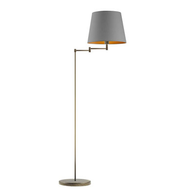 Eade 165 H cm Swing Arm Floor Lamp