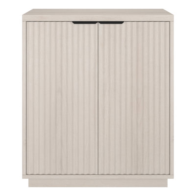 Alasha 28" Wide Rectangular Fluted Accent Cabinet