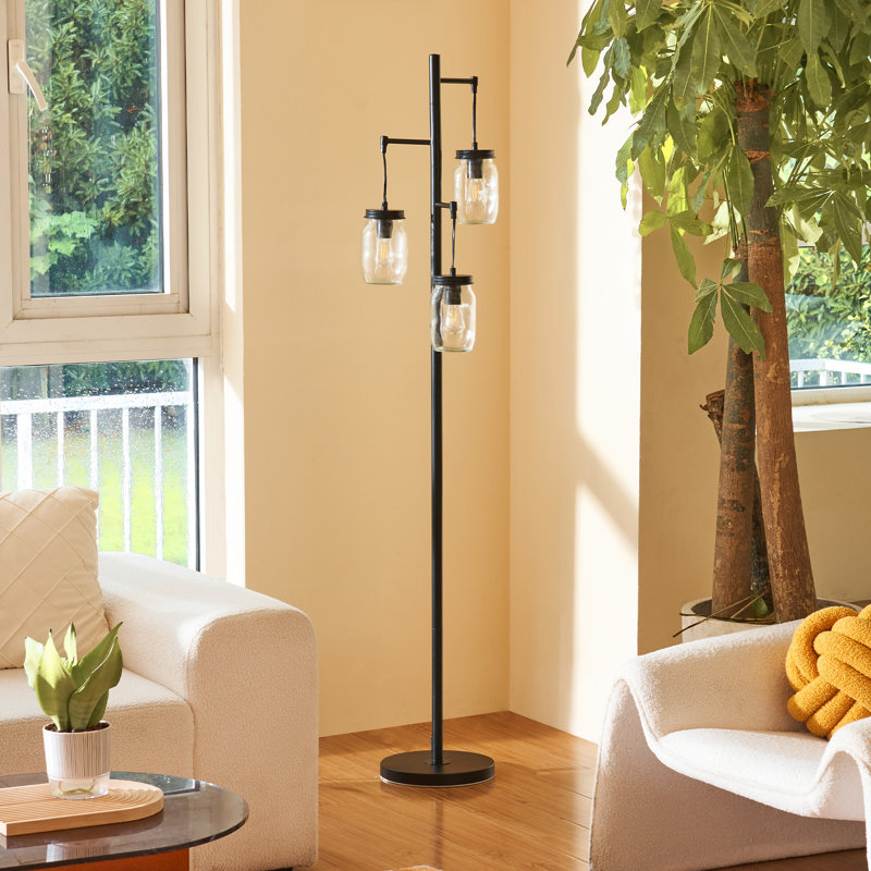 Lampe sur pied 64 po Gina