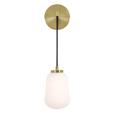 Domalapalli 14'' LED Sconce - Light Antique Brass