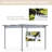 11.5' X Backyard Pergola Canopy - - Sun Shade For Garden, Patio, Grill Gray Steel, Versatile Use Garden With Rust- Steel Structure Backyard,