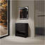 Meuble-lavabo sur pied 30 po, 2 portes, meuble-lavabo sur pied autoportant, contreplaqué (excluant l'évier)-263426059