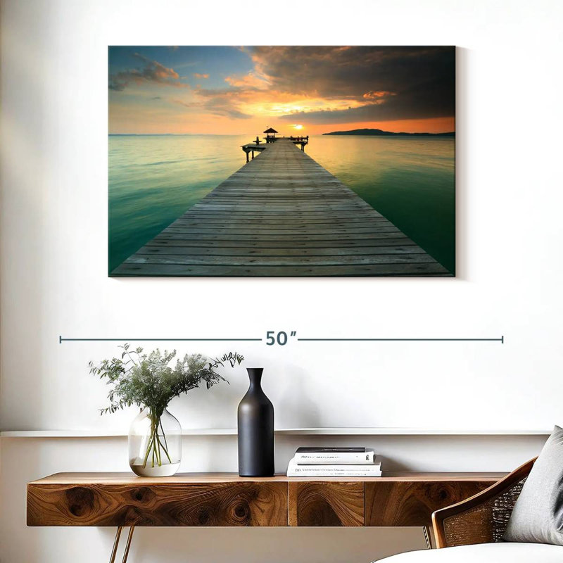 Sunset bay dock Aletra, H 26 po x l 39 po